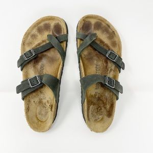 Birkenstock Mayari in Dark Green